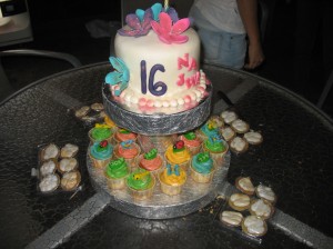 Sweet Sixteen Birthday Cakes on 2010   4 49 Am      Cupcake   Floral Birthday Cakes   Fondant Cakes
