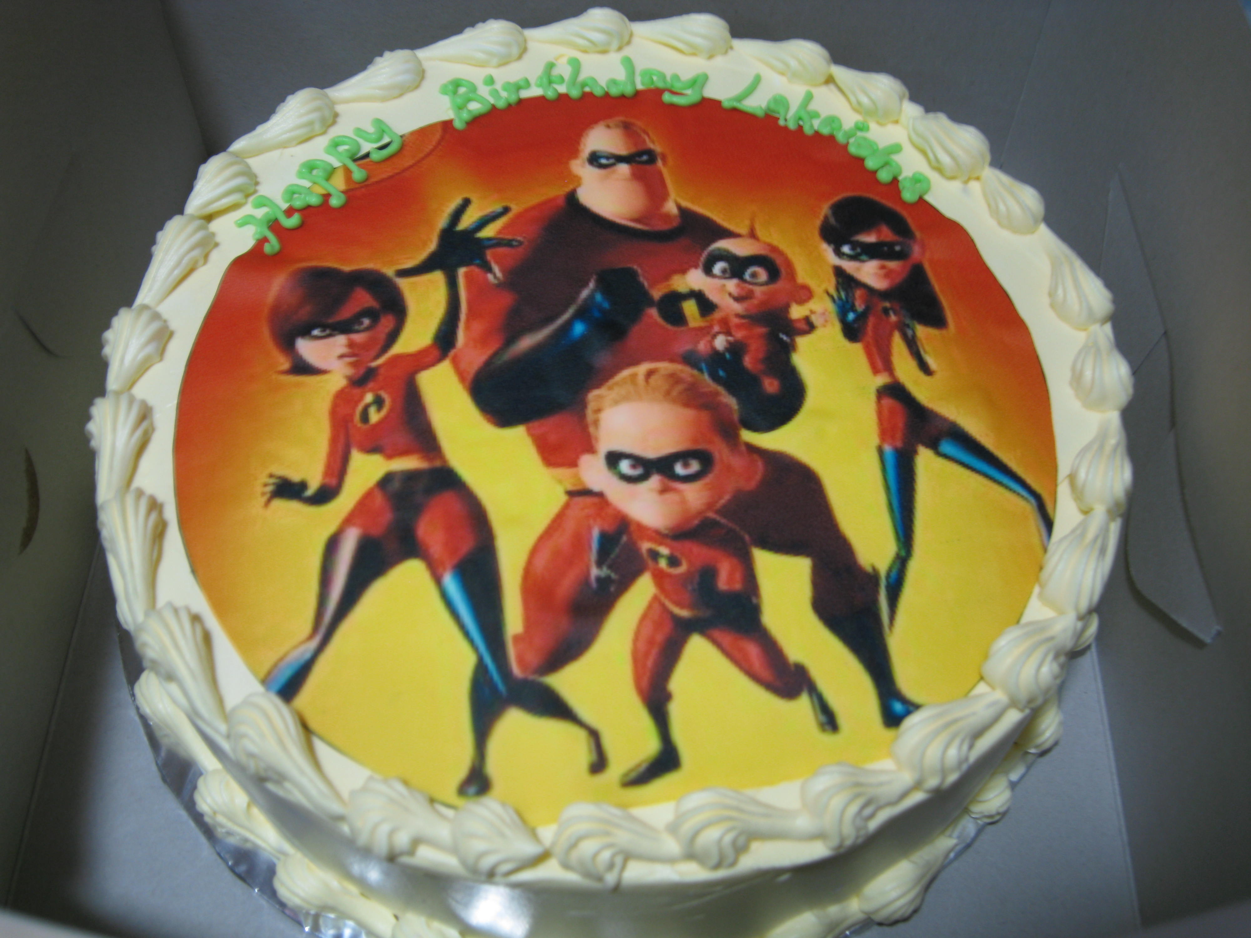 Lakeisha's Incredibles Birthday Cake | Buttercup and Friends